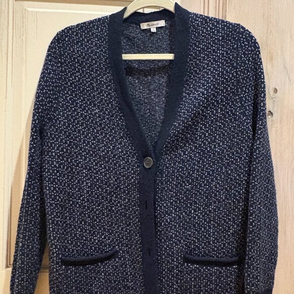Madewell Blue Cardigan - Picture 2 of 5